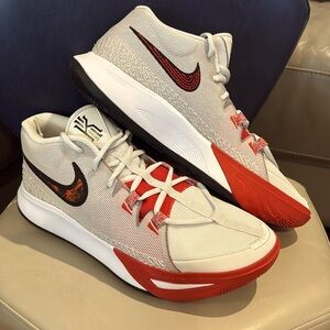 Nike Kyrie Flytrap 6 Low Basketball Shoes Gray Red DM1125-002 various sizes